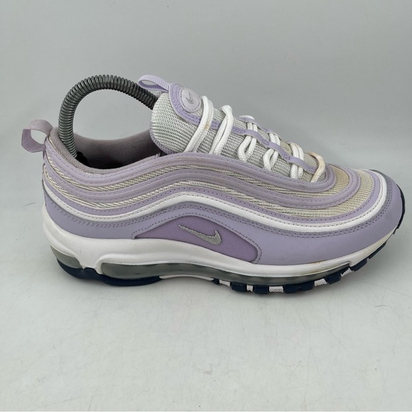 👞 Nike Air Max '97 Kids SZ Y White Violet Frost 912522